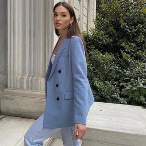 Zara Double Breasted Blazer